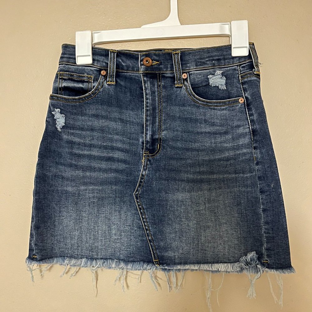 Kendall + Kylie Jean Skirt Womens Size 27/4